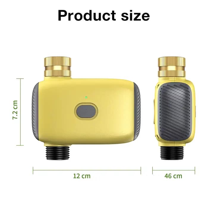 Minuterie d'arrosage Bluetooth 3/4 ", 1/2 Zones, minuterie d'irrigation automatique, système d'arros