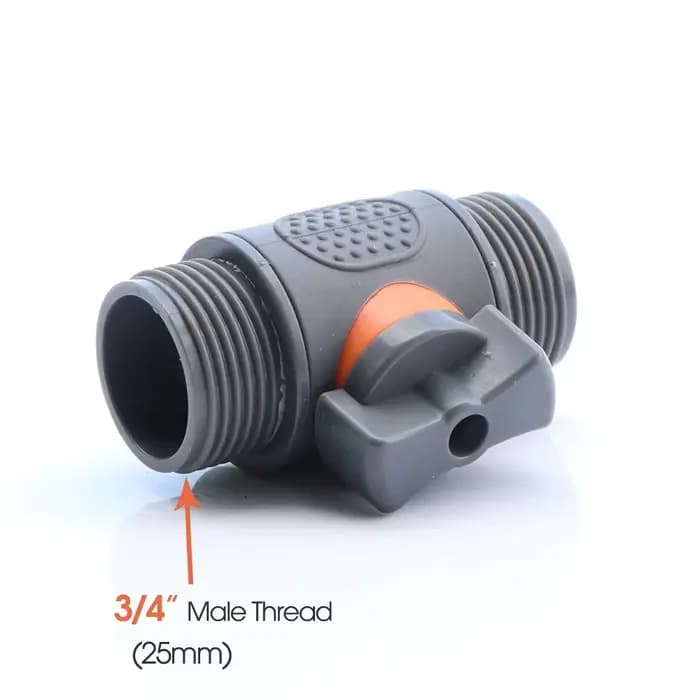 Adaptateur de assujetà bille 16mm, 3/4 pouces, tube d'irrigation de jardin, réparation allergique, r