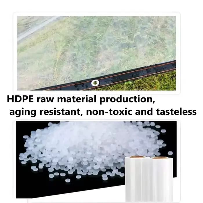Film PE Transparent imperméable, tissu imperméable pour balcon, jardin, abri étanche pour plantes su