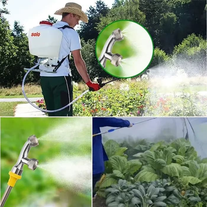 Buse universelle haute efficacité pour pulvérisateurs 1/2/3, trou de buse en option, économie d'eau,