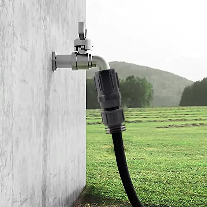 Adaptateur de tube d'irrigation goutte à goutte Sochi, pression d'eau, anti-reflux, 1,2 pouce de plo