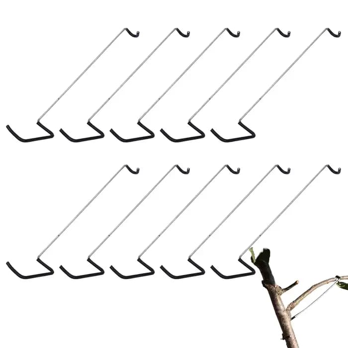 Écarteurs de branches pour arbres fruitiers, outil de pliage de branches d'arbres 10X avec manchon d