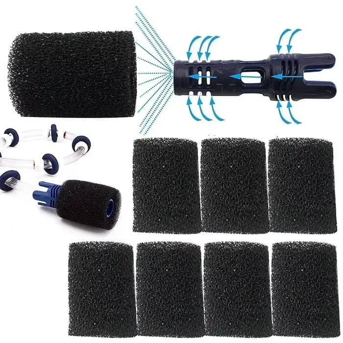 1 jeu de tuyau de balayage de queue Téventuelles 10P, 8 pièces, 9-100-3105, épurateur de nettoyage d