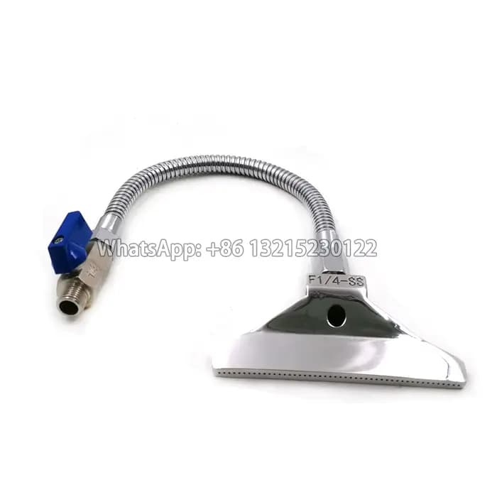 Buse de pulvérisation de nettoyage d'air à 48 trous à fort impact, buse d'air en acier inoxydable de