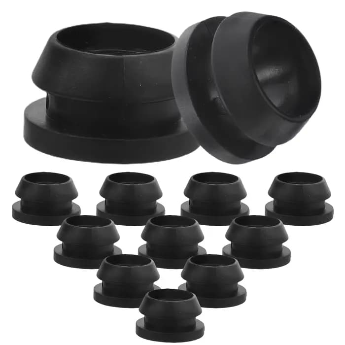 Joint de Valve de dérivation d'irrigation, 50 pièces, rondelle étanche en Silicone TPE noir 16mm, ét