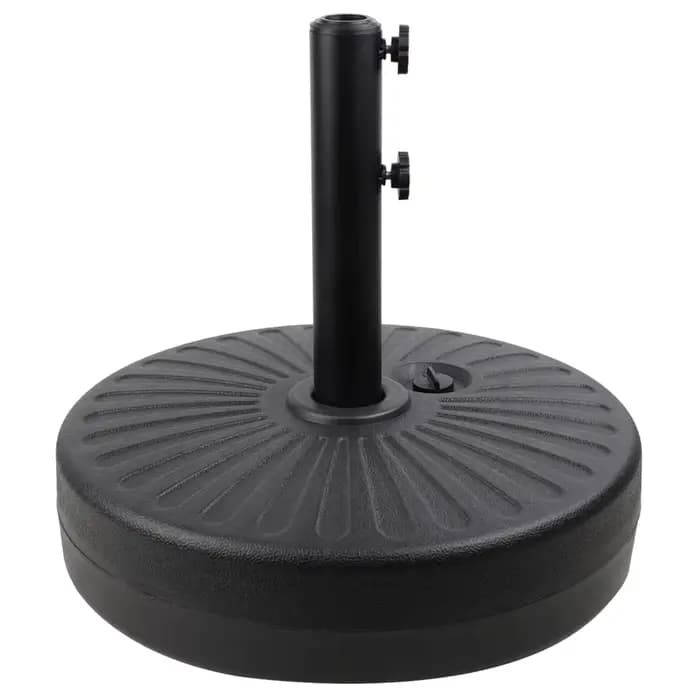 Support de base de parapluie d'extérieur rempli d'eau, support de poids avec antidérapant, porte-par
