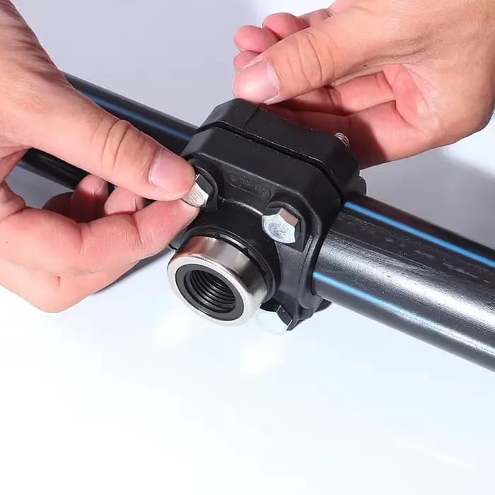 Raccord rapide à collier pour tuyau d'évacuation des eaux usées 32-50mm DN40 OD