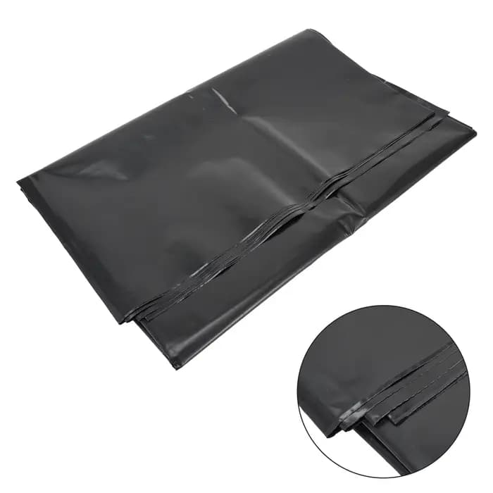 Doublures d'étang à poissons, membrane de piscine de jardin, HDPE, rapincité, étanche, doublure de g