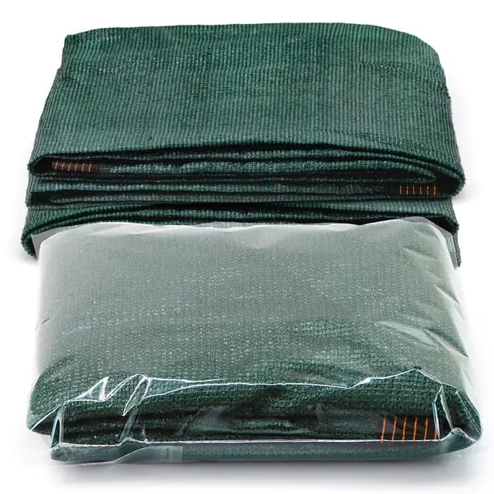Filet d'Ombrage Rapide Vert Foncé HDPE Anti-UV, Pare-Soleil, Maille d'Ombre de Jardin pour Clôture d
