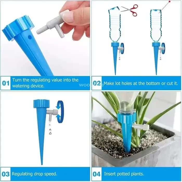 Arrosage automatique goutte à goutte pour plantes compte-gouttes système d'irrigation goutte-à-goutt