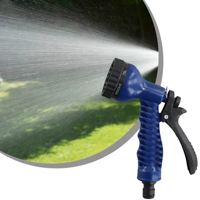 Arroseur de tuyau d'arrosage de jardin pour le nettoyage de voiture, tuyau vert à haute pression en