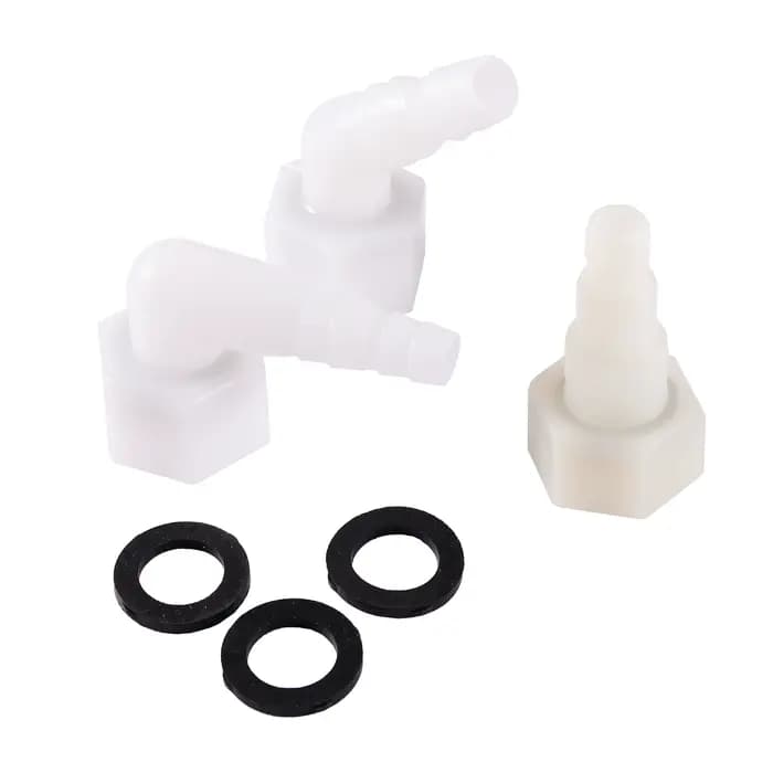 Connecteurs de réservoir d'eau à filetage femelle 1/2 ", ID 9 ~ 13mm, Joints de sortie de réservoir