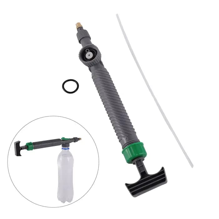 Tête d'arrosage à pulvérisation manuelle pour jardin, Interface de buse en option, pistolet en laito