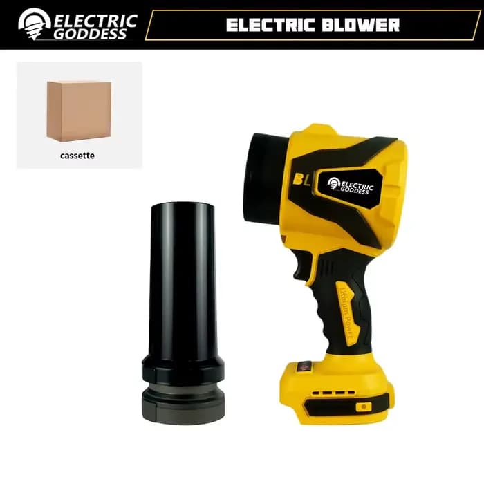 EDOG – souffleur Turbo électrique sans balais, Tube Long, ventilateur à Jet portatif, outil de neige