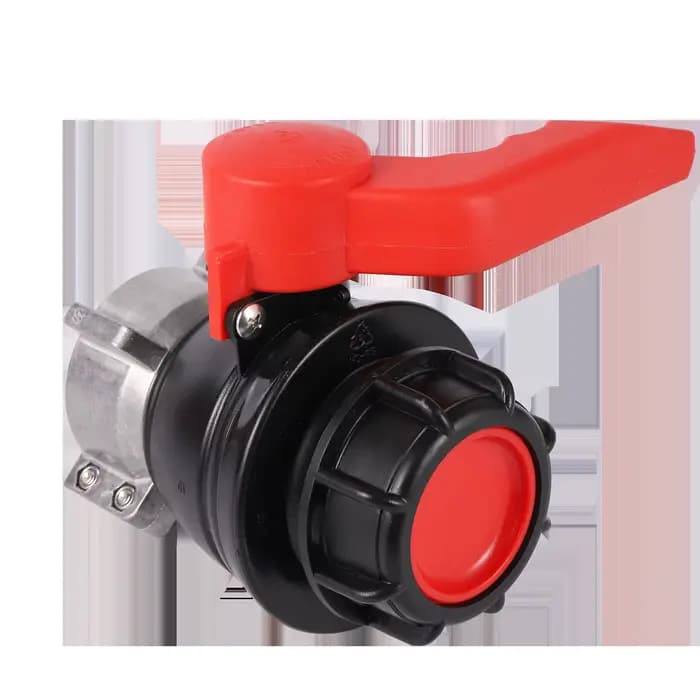 Vanne à bille à filetage grossier 62/75/ 80mm, adaptateur de beurre de réservoir IBC, Valve de décha