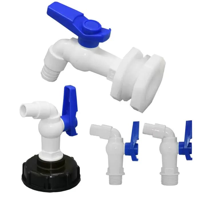 Adaptateur de robinet de réservoir IBC S60X6, robinet de jardin à filetage grossier à connexion rapi