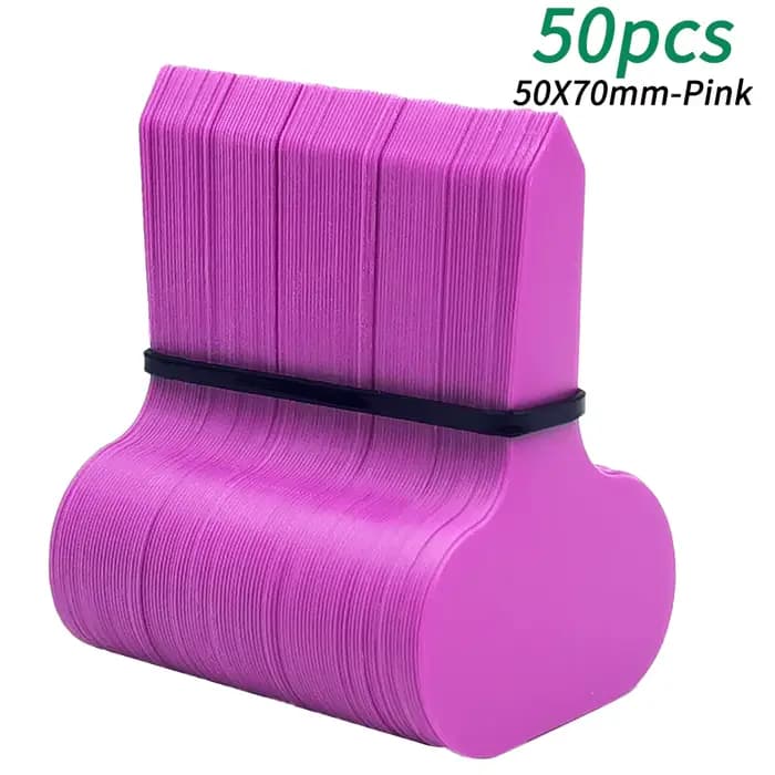 Étiquettes pour plantes de jardin, marqueur 50x70MM, Classification colorée, tri, signe de bonsaï, b