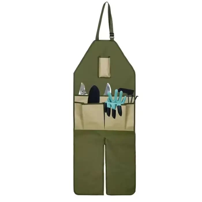 Nouveau Tablier de jardinage avec plusieurs poches, Protection des jambes pour la coupe extérieure,