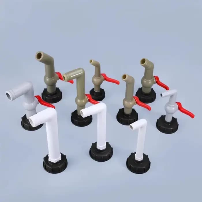 Adaptateur de réservoir IBC, raccords de valve de cube d'eau, connecteur d'irrigation de jardin, fac