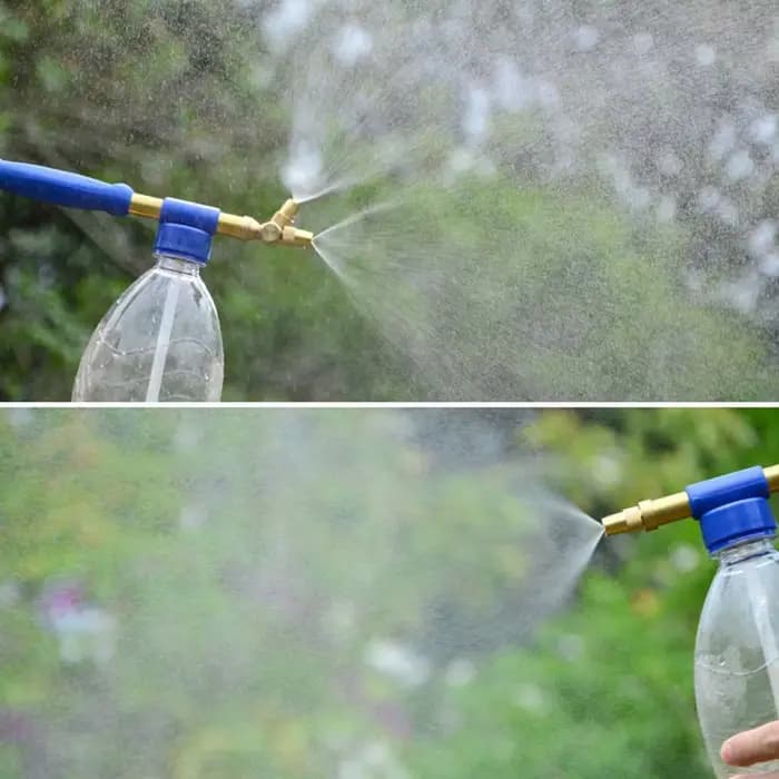 Tête d'arrosage à pulvérisation manuelle pour jardin, Interface de buse en option, pistolet en laito