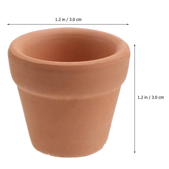 Mini pot de plantes en terre cuite, pots de fleurs, pots de pépinière succulentes, jardinière de jar
