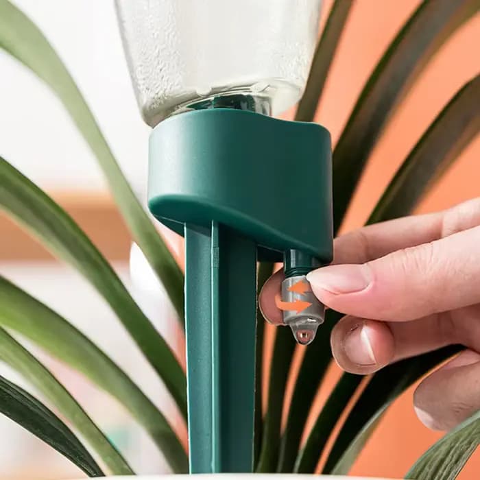 Plante de fleurs domestique avec synchronisation de bouteille, arrosage paresseux automatique, goutt