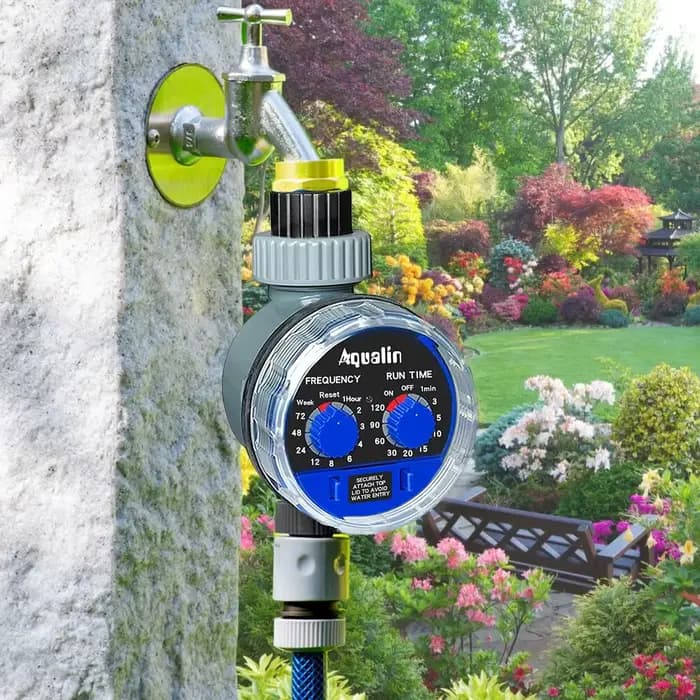 Minuterie d'arrosage de jardin, vanne à bille, électrovanne, contrôleur d'irrigation, maison, jardin