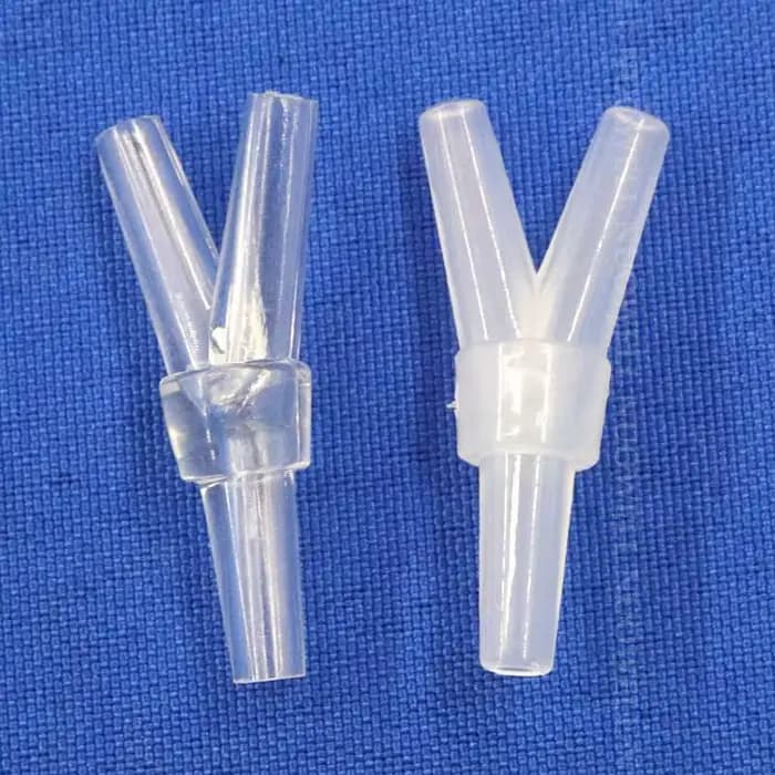 Connecteurs en T de type Y en plastique PP, 200-2.4mm, 6.4-5 pièces, Sppliters de tuyau, poisson d'a