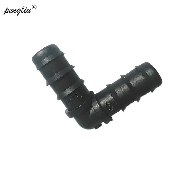 10 pièces-paquet DN16 90 degrés coude Angle courbé jardin raccords d'irrigation connecteurs de tuyau