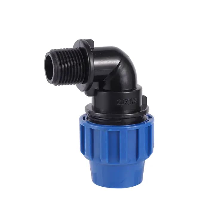 Raccords de tuyaux connecteur PE 20MM 25MM 32MM, Tube d'eau direct 1/2 "3/4" 1 ", filetage mâle, rac