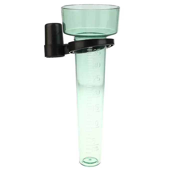 Tasse de mesure de pluie portable en polystyrène, outil de mesure pour le sol de l'eau de jardin, co