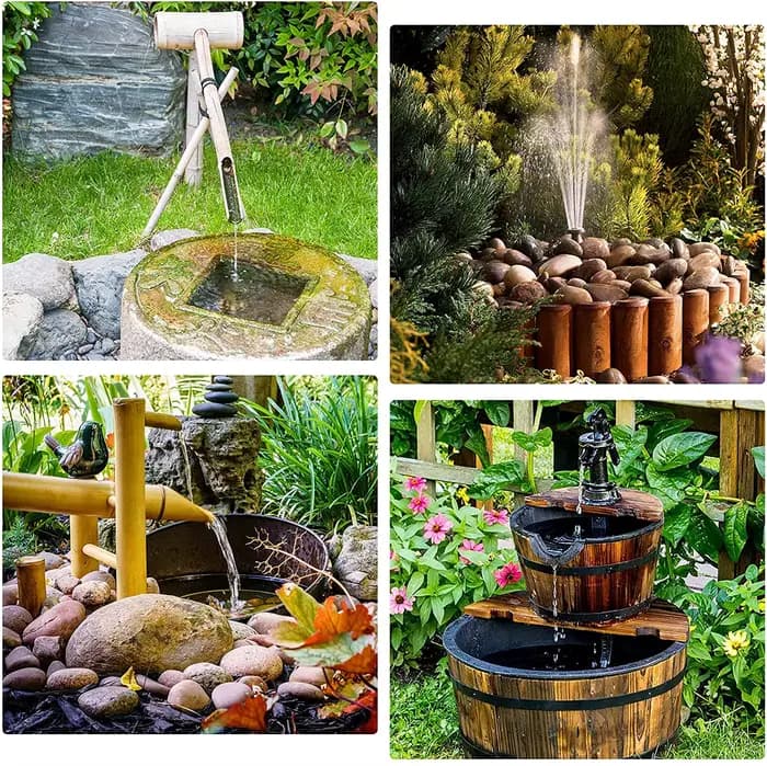 Panneau de pompe de fontaine solaire, 62 kits d'eau, aquarium, sécuritaires, pelouse, bain d'oiseaux