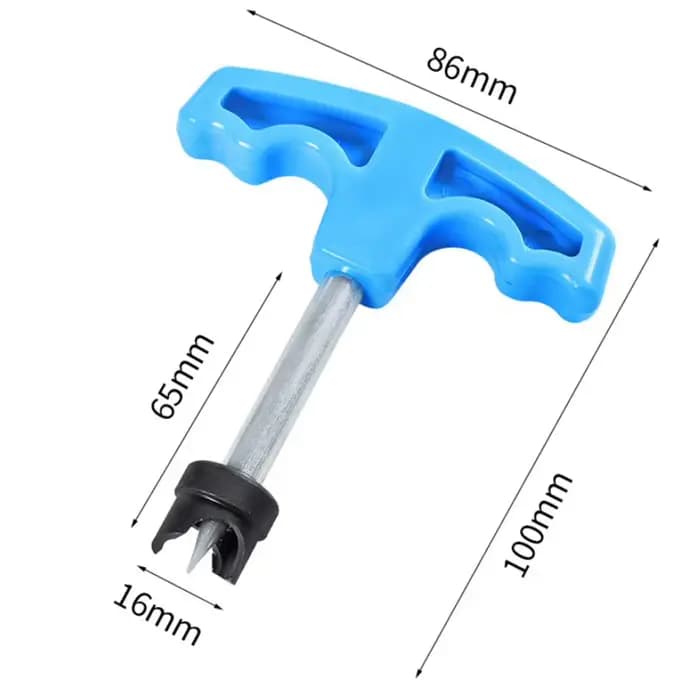 Outil agricole perforateur de trous pour tuyaux PE, perceuse manuelle pour l'irrigation forestière e
