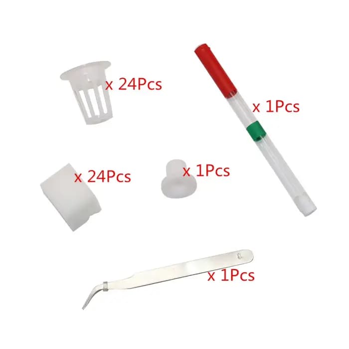 Kit hydroponique de Site de plantes à 24 trous, Pots de jardin, jardinières, Pots de semis, boîte de