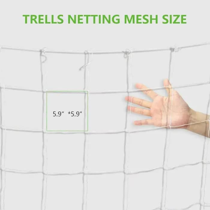 Filet d'escalade pour plantes de jardin, 10M, treillis en Polyester Durable, Support pour plantes de