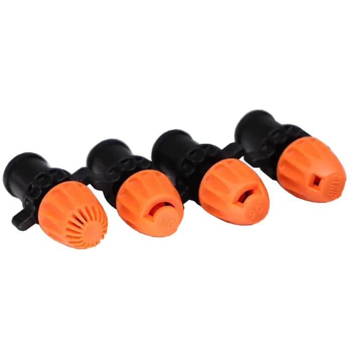 Buse d'arrosage de jardin avec support de 15cm, angle de pulvérisation de bande 90 °/7.5 °/180 °, d'