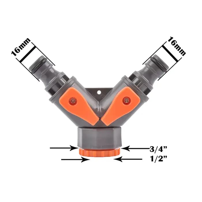 Raccord rapide pour tuyau d'arrosage, 1/2/3/4/1 pouce, 16/20/32mm, système d'irrigation, Joint de ré