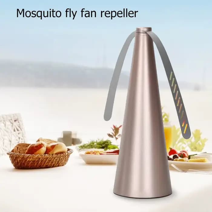 1-5 pièces ventilateur automatique répulsif de mouches USB ou batterie AA ventilateurs de mouches ré
