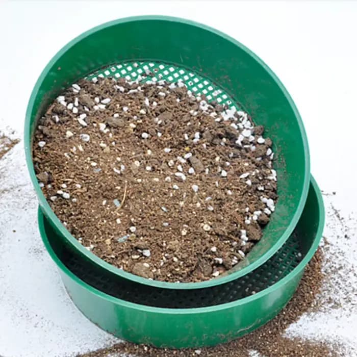 Maille de filtre de sol en plastique pour la Filtration de la pierre de sol, outils de pépinière de