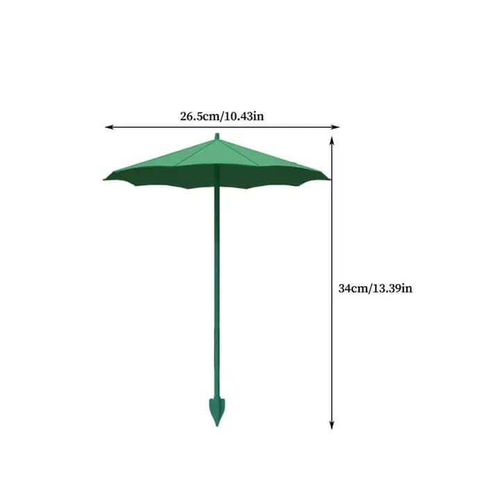 Parasol pour plantes en pot, 3 pièces, protection solaire UV, pour semis et légumes