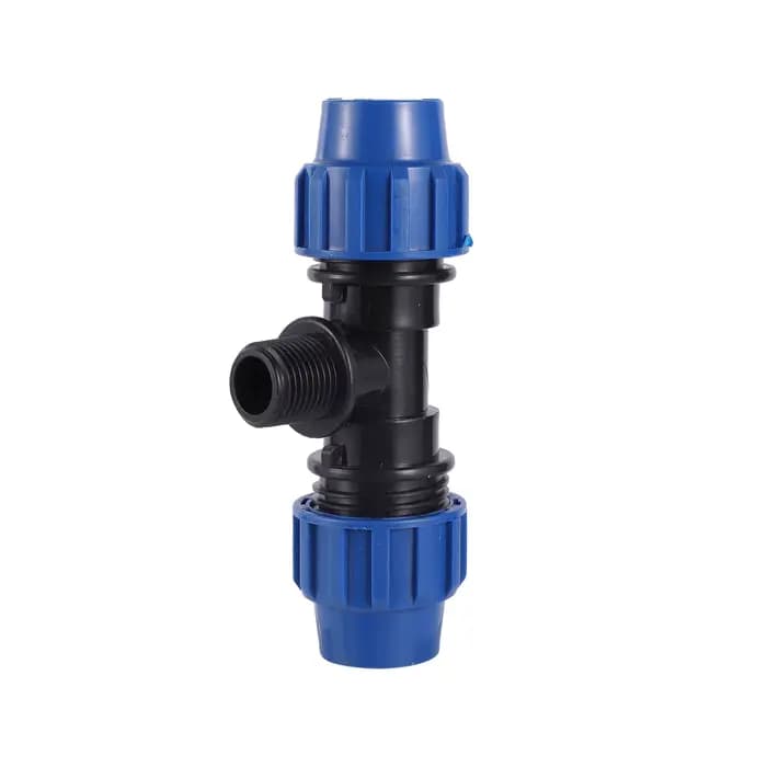 Raccords de tuyaux connecteur PE 20MM 25MM 32MM, Tube d'eau direct 1/2 "3/4" 1 ", filetage mâle, rac