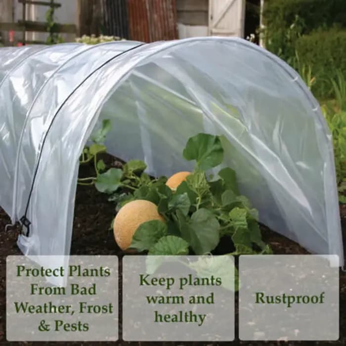 Feuille de Tunnel de serre Premium de 2/2.5m, feuille de plastique de polyéthylène horticole PE, Fil