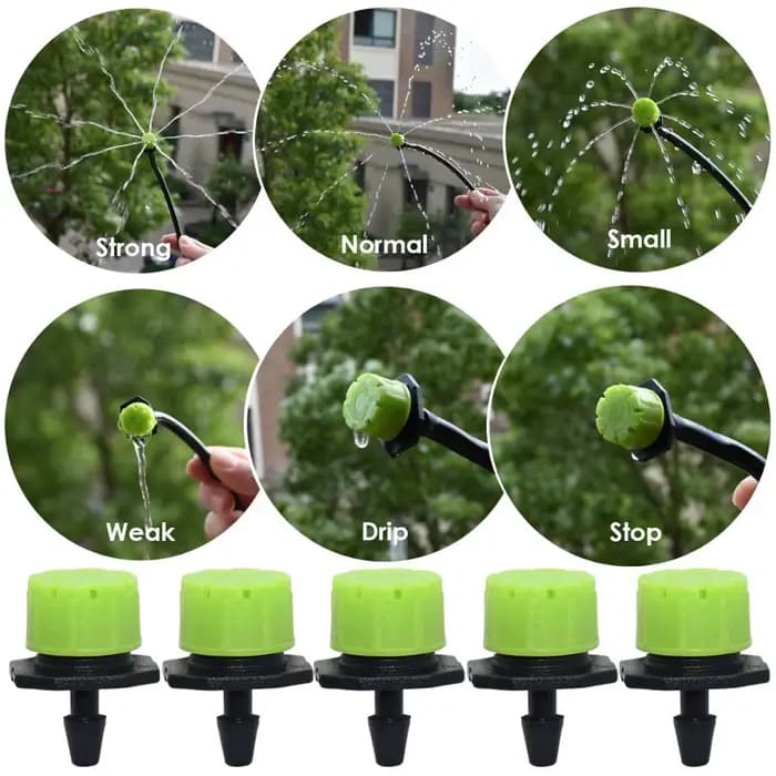 KESLA – système d'irrigation goutte-à-goutte ajustable, Micro 800 4/7mm, buse d'arrosage, émetteur,