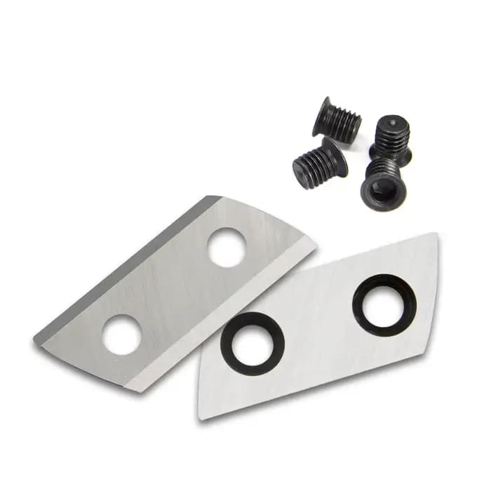 1 paire de lame de broyeur de végétaux,70 x 30 mm, pour Einhell GH-KS 2440/HMH-E 2440, Sun Joe CJ601