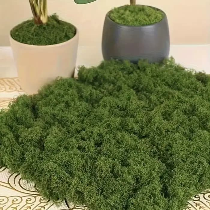 100g vert fausse mousse bricolage artisanat herbe