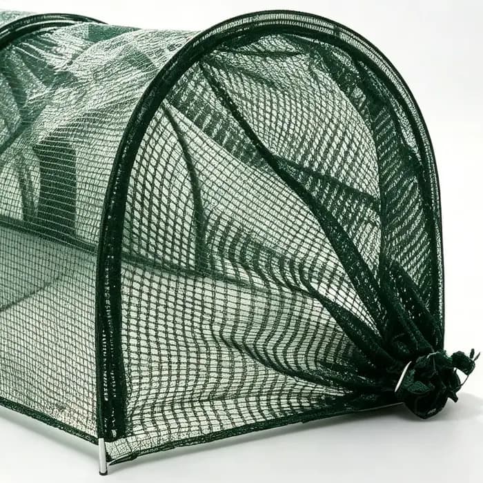Kit de 1 tunnel de jardin pliable en métal durable de 3 mètres avec protection UV pour fermes et jardins