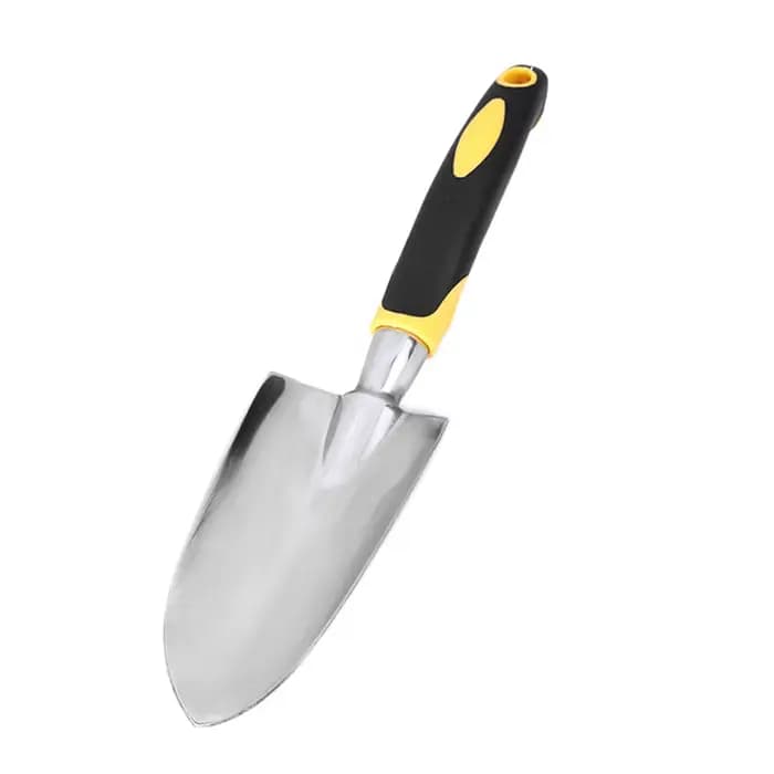 Petite pelle de jardinage en alliage pour plantes et fleurs, pelle à sol ample, désherbage, trous de creusement, outils pour plantation de jardin, poignée antidérapante