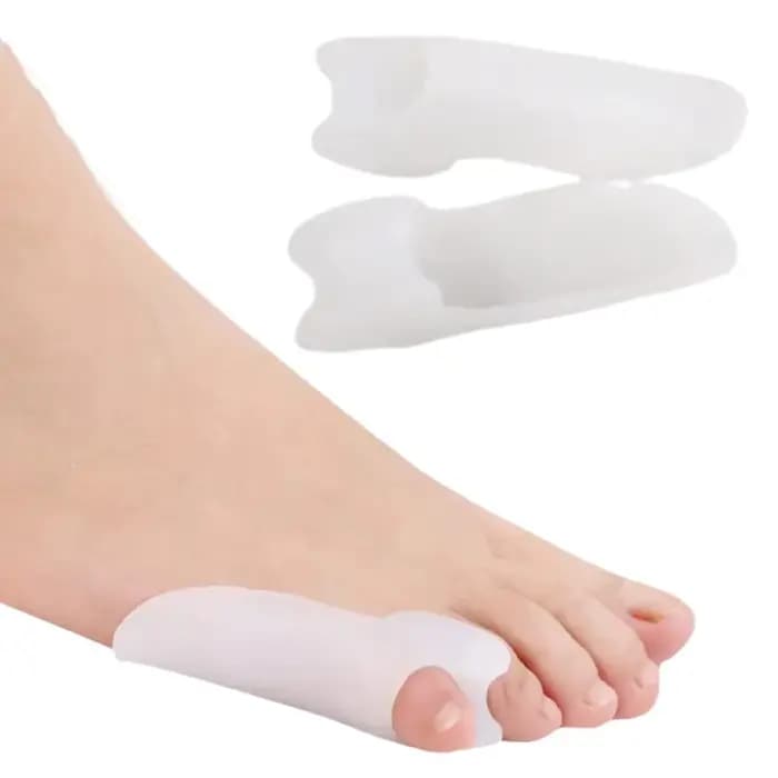 Correcteur d'oignon meulant en Gel souple, séparateur de petits orteils, coussinets d'oignon pour soulager la douleur, callosités de maïs, ampoules, outil de soins des pieds, 5/1 paire
