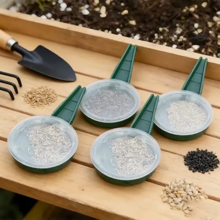 Semoir portable multifonctionnel réglable pour la plantation de légumes et de fleurs