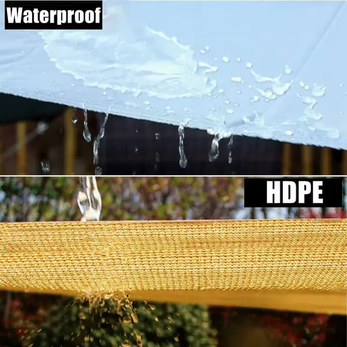 Auvent télescopique extérieur en HDPE de 1